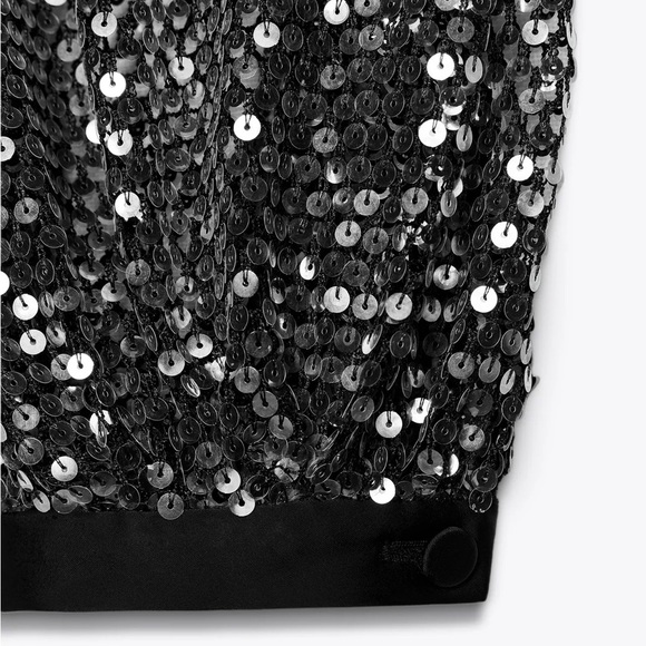 ZW COLLECTION SEQUIN BALLOON PANTS - Picture 15 of 15